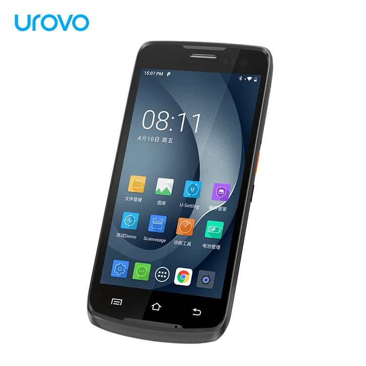 Urovo I6310 industrial mobile computer PDA 1D&2D barcode scanner with fingerprint module