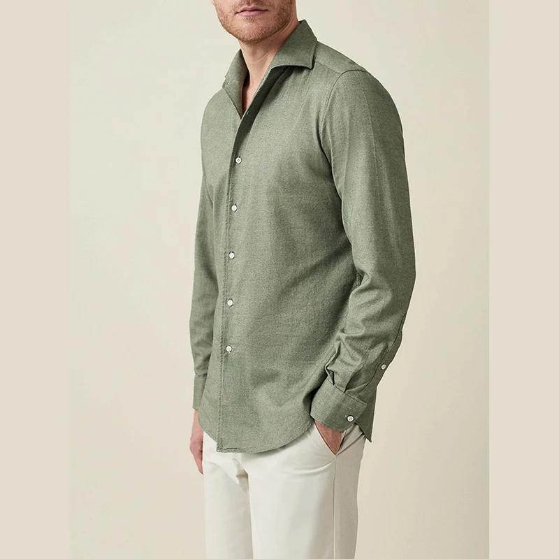 Plus Size Business Men Shirts Male Custom Polyester Shirts, Long Sleeve Male Dress Shirts Boys For Men/