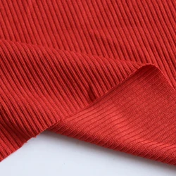 3922# 75%polyester  25%rayon  ,2*2 knitted  rib fabric for the pullover and t-shirt
