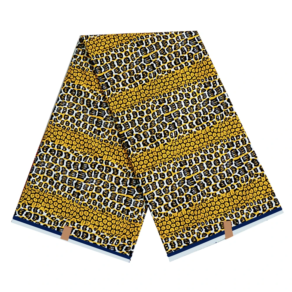 Factory Wholesale ankara wax fabric textile block print wax 100% cotton high quality african Batik print veritable block