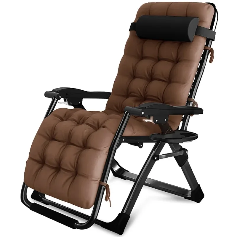 DrunkenXp Upgraded Sun Lounge Outdoor Zero Gravity Chair Lawn Recliner Folding Chair with Mattress