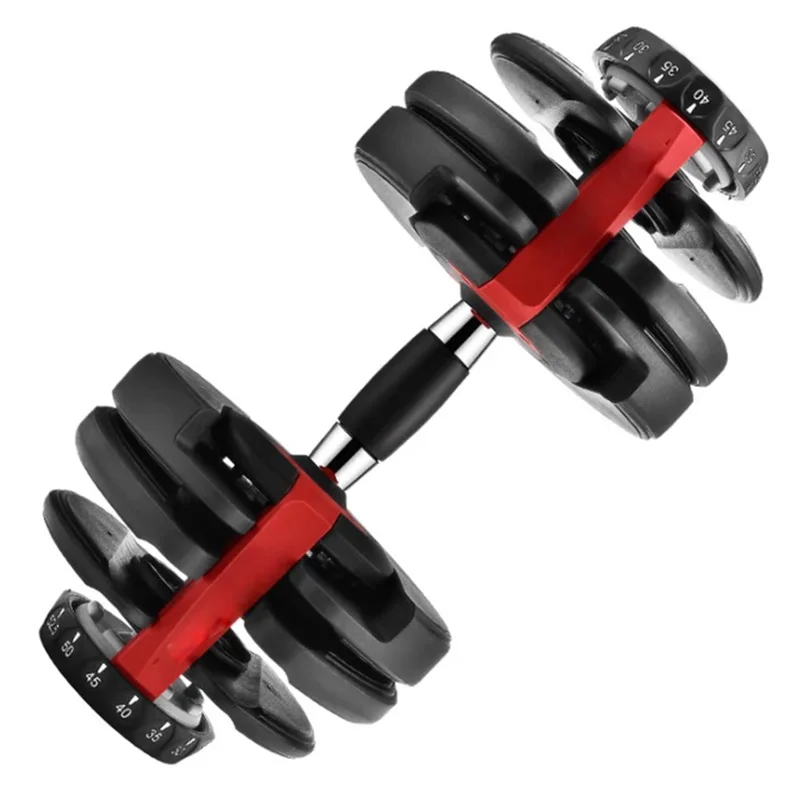 Zhejiang factory outlet gym free weight 52.5 lb dumbbell adjust 24kg