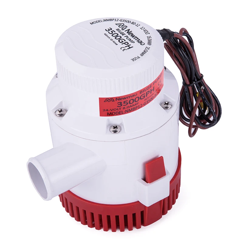 3500GPH 12V Outstanding Quality Small Electric Transfer Bilge Pump  for Kayak