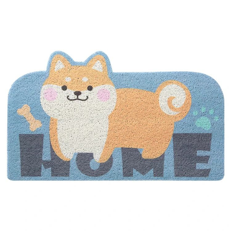 China Manufacturer Entrance Mats Multi-colors Moisture-proof Rugs PVC Doormat