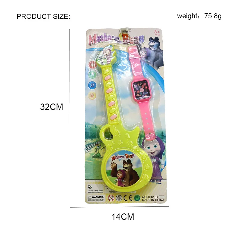 other pretend play & preschool promotion play house for kids plastic guitar toy watch role play toys for children