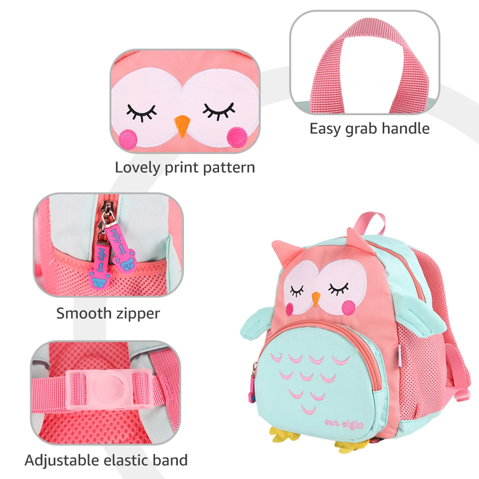 Водонепроницаемый рюкзак для дошкольного возраста, рюкзак с милыми мультяшными животными, детская школьная сумка, рюкзак для детского сада