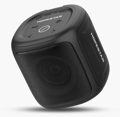 Colorful Rgb Light Bass Stereo Waterproof Outdoor Blue tooth 5W 2400mah Party100 Mini Portable Wireless Speaker CE HOPESTAR