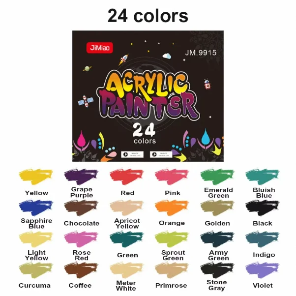 Wholesale Permanent Diy Craft Water Based dot tip marker Double Head Acrylic Paint Pens For Rocks Ceramic Glass Wood Fabric
