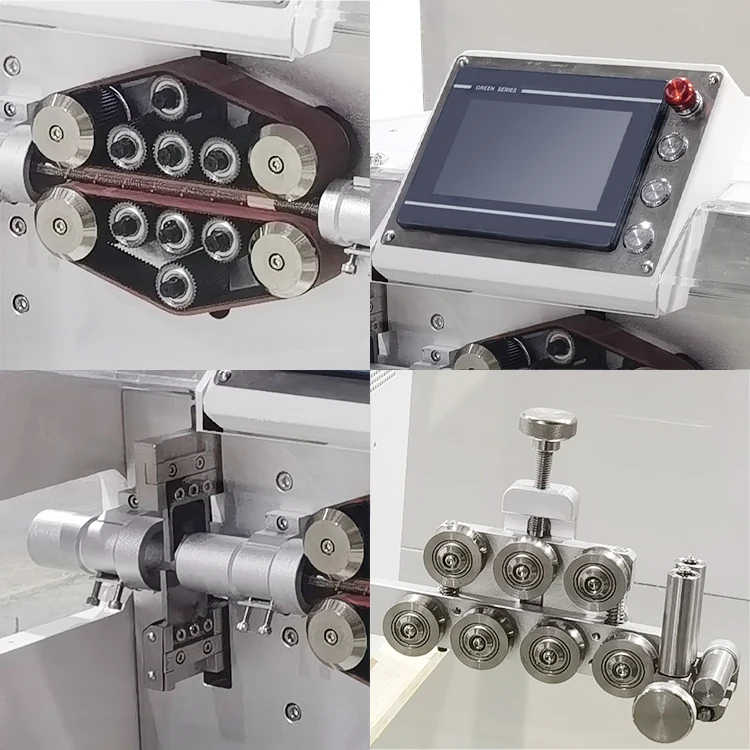 Automatic cutting wire wrapping machine cable harness wrap tape winding machine wire taping strapping tool for cable wire