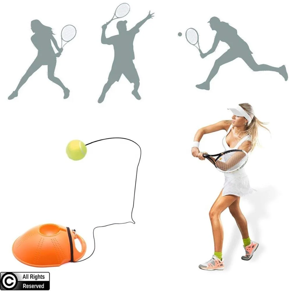 Other Sports & Entertainment Products Custom Logo Tennis Ball Machine Trainer for Tennis Ball Training and Teaching