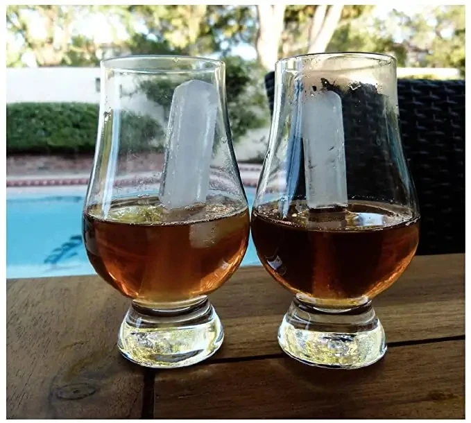 DIY Long Cylindrical Ice Tray Jelly Ice Cream Mold with Popsicle Stick Ice Cube Tray Popsicle Barrel Mold Dessert