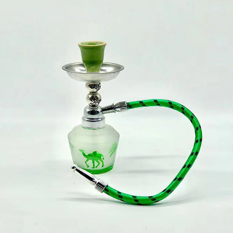 New Product Ideas 2024 Mini Portable Water Bottle Shisha Hookah Colorful Hookah