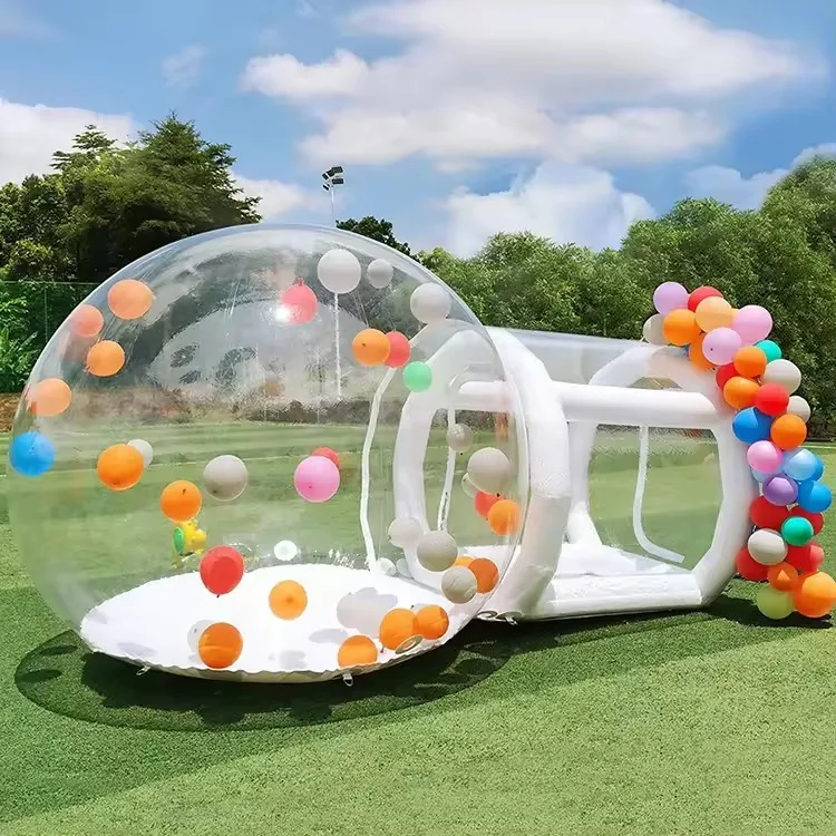 Inflatable Bubble Tent PVC Clear Igloo Dome Tent Outdoor Wedding Party Commercial Inflatable Bubble House For Kids and Adults