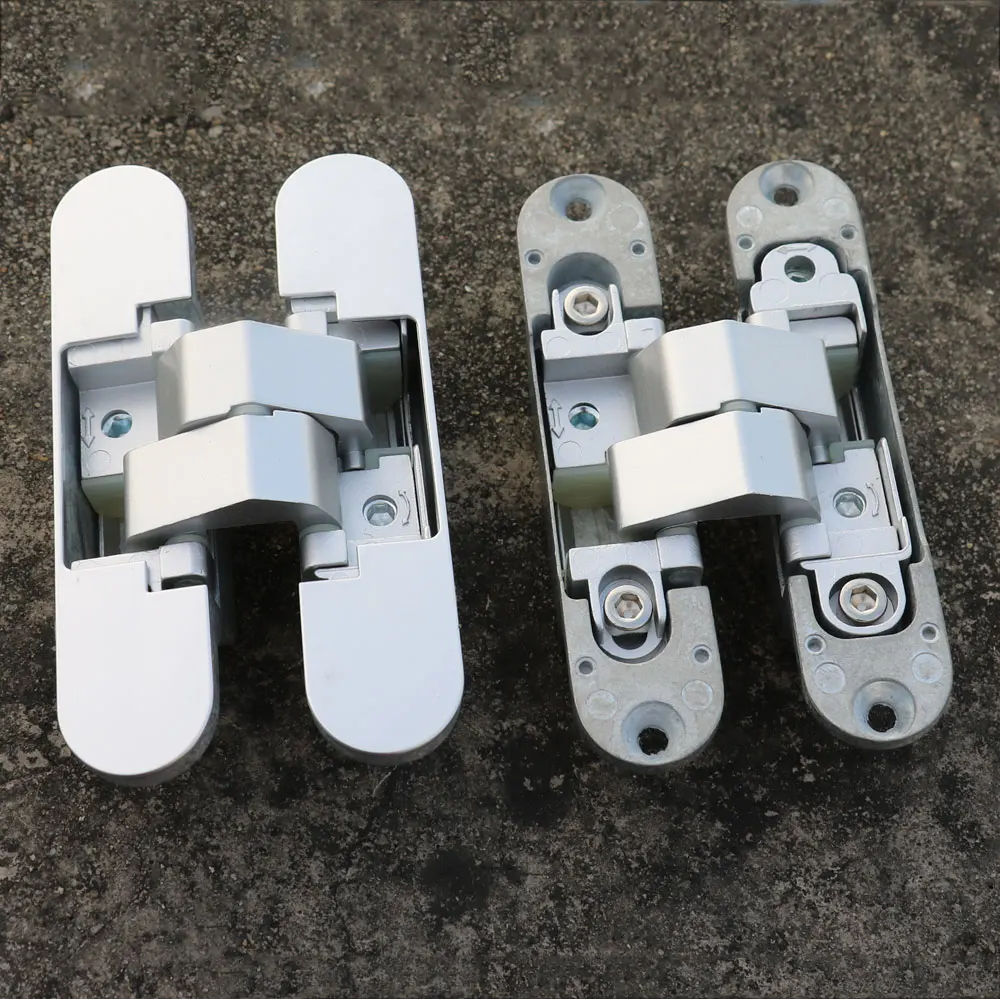 satin nickel heavy duty door hinges 3d adjustable concealed hinge italian