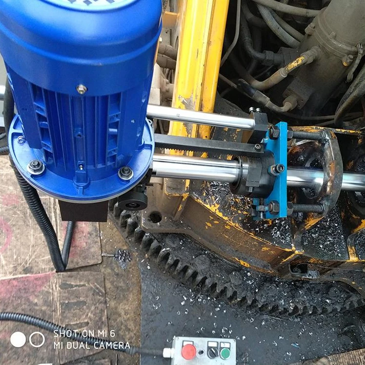 BB50 (55-300MM) Portable Line Boring Machines for turning bore of  excavator, bucket, diesel, pinhole bore repair.
