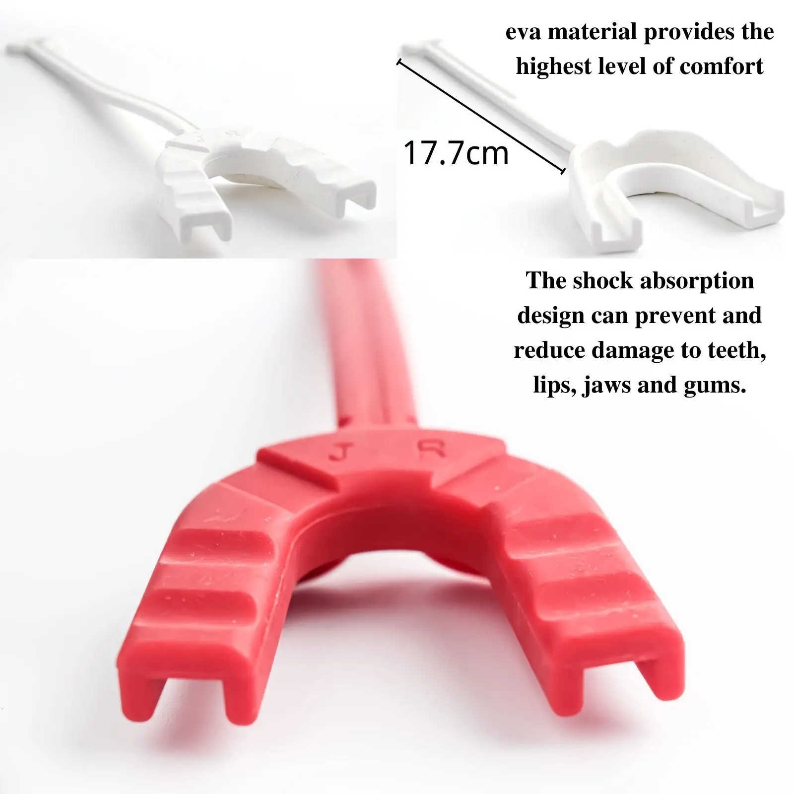 Sports Mouthguard with Straps and Case, Adult & Youth Mouthpiece, Mouth Guard for Football, Hockey, Boxing, MMA, Basketball