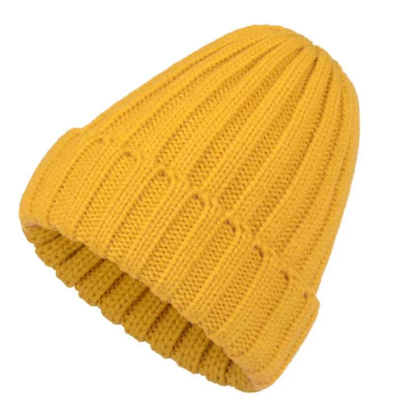 Sewingman Premium Itch-free Blended Acrylic Custom Cuffed Rib Knit Low MOQ Skully Beanie Winter Hats Toque Caps