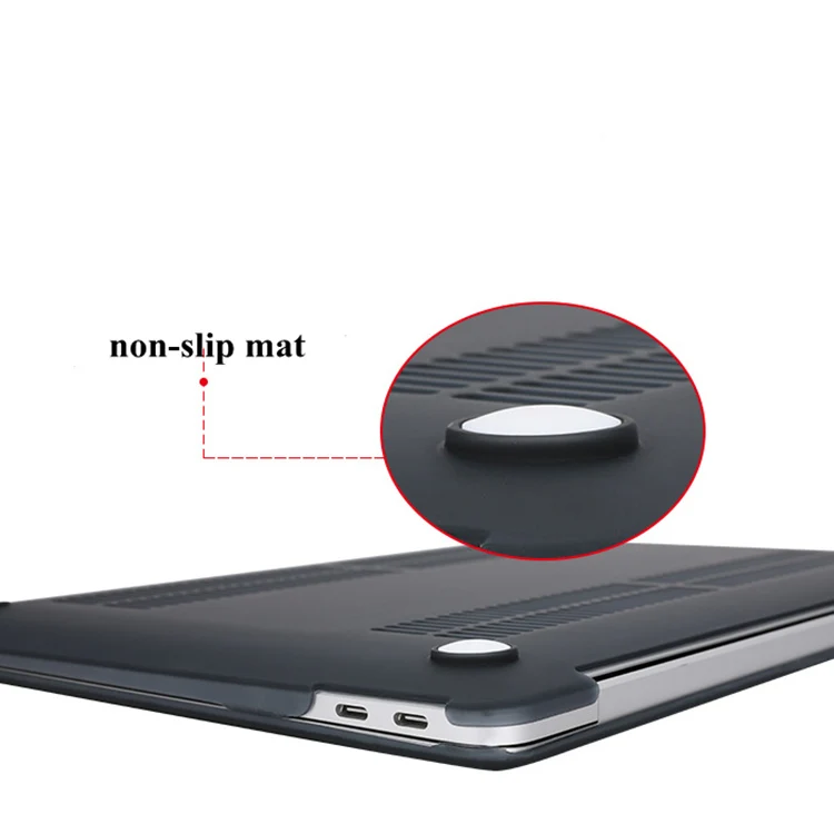 For MacBook Air 2018 case A1932, Smooth Soft-Touch Matte Hard Shell Case Cover for MacBook Air 13 inch