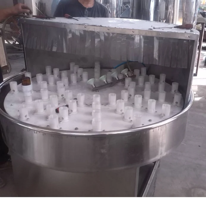 2000BPH Semi Automatic Bottle Juice Washing Machine Line