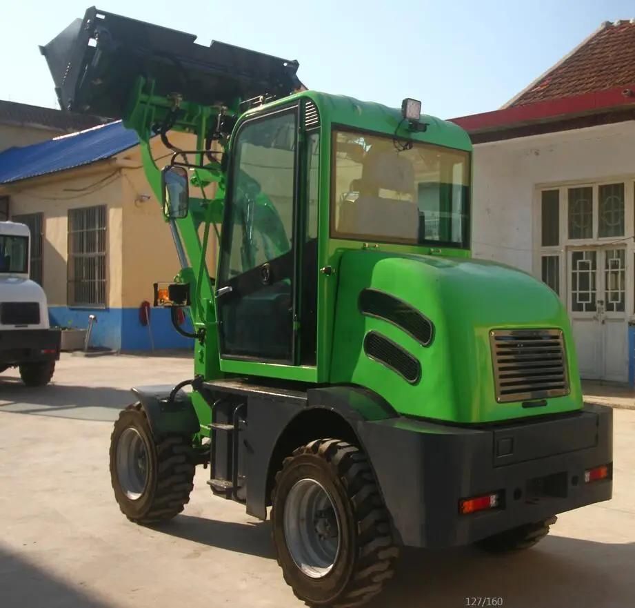 Best Selling European Type New Small Electric Dumper Loader With Different Attachments Mini Front Loader Battery Wheel Loader