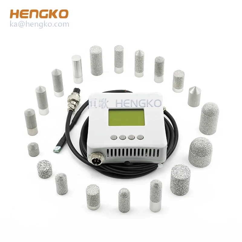 Прочный погодостойкий 4-20ma датчик температуры и влажности с IP65 спеченным корпусом защиты