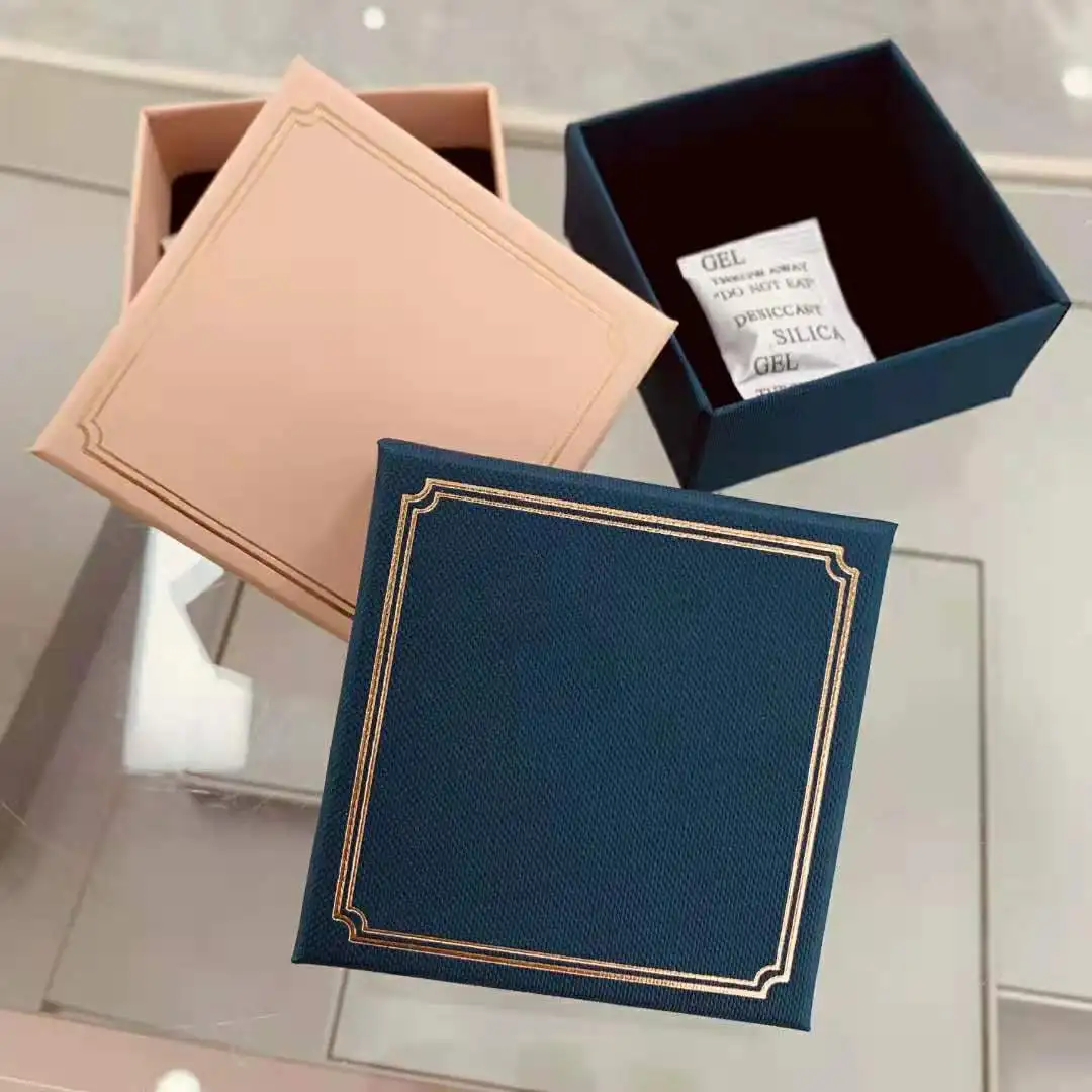 2021 new color assortment luxury custom cardboard jewelry packaging gift box cardboard kraft paper box packaging