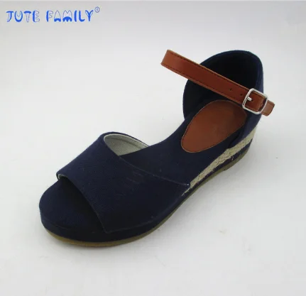 Size 32-37 Stock Shoes 3 Girl Platform Wedge Heel Sandals Shoes Wedge Sandals sold out