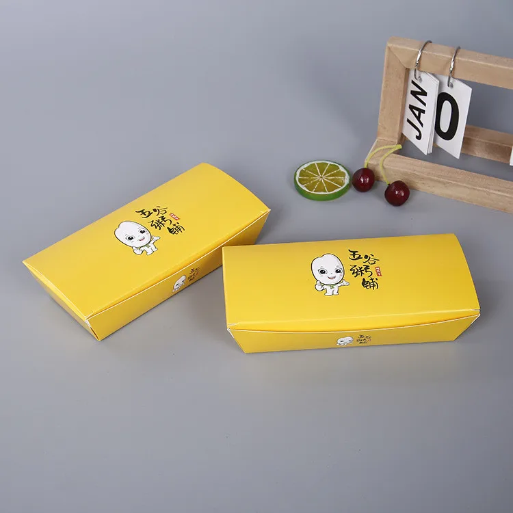 Take away paper packaging  fast foods to go use