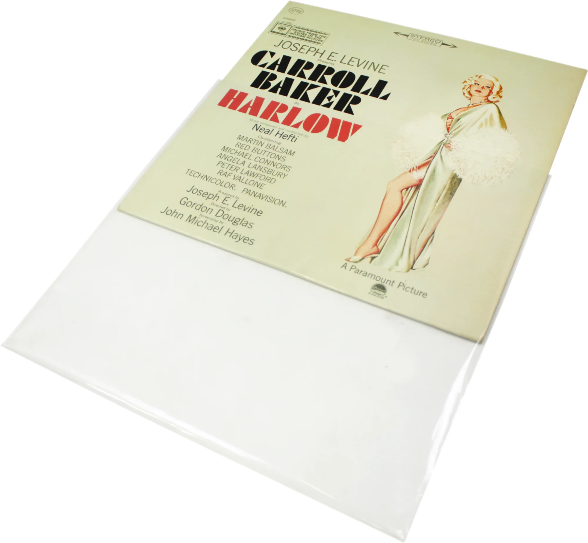 Crystal Clear Plastic LP Outer Sleeves 3 Mil Vinyl 12\