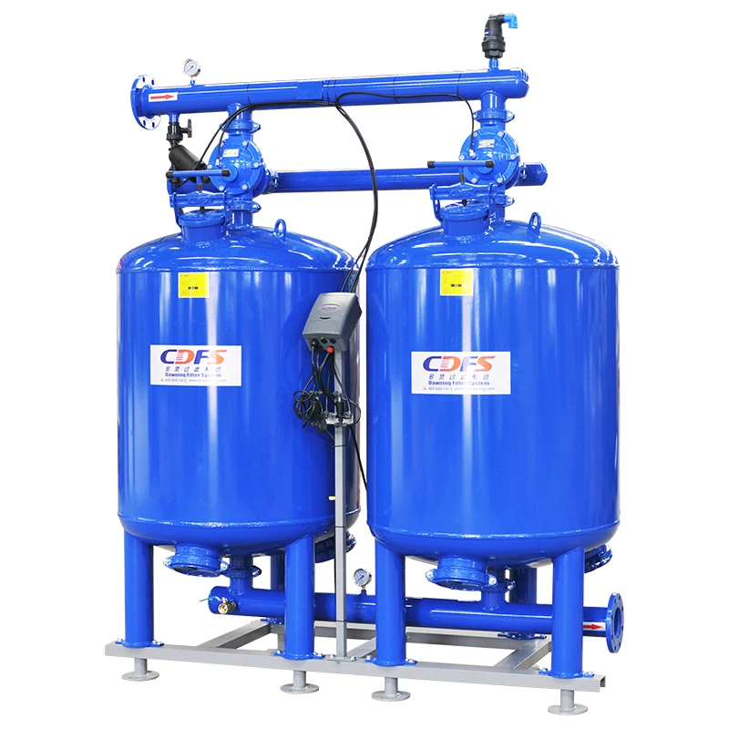 Automatic sand filter for rainwater harvesting 5 microns