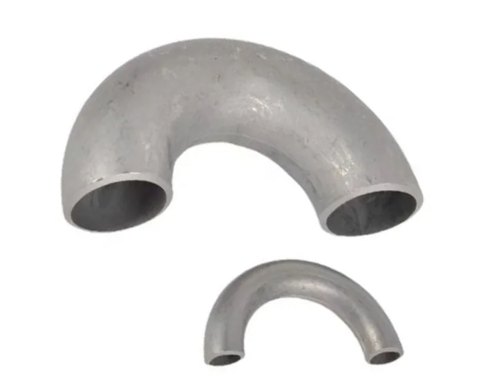 ASME B16.9 ASTM A234 бесшовные 180dgree алюминиевые локтевые 6061 6063 фитинги для труб