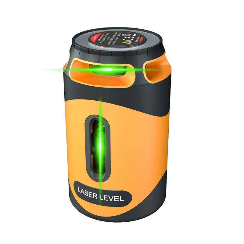Green Beam Laser Level 360 Self Leveling for Tiling Floor Wall Ceiling Construction Picture Hanging