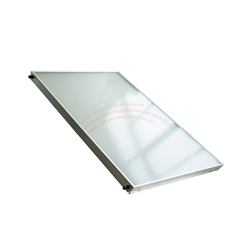 2 Sq.m  3 Sq.m  Titanium Blue Coated Flat Plate Solar Thermal Panel para piscina termas solares calentador de agua solar