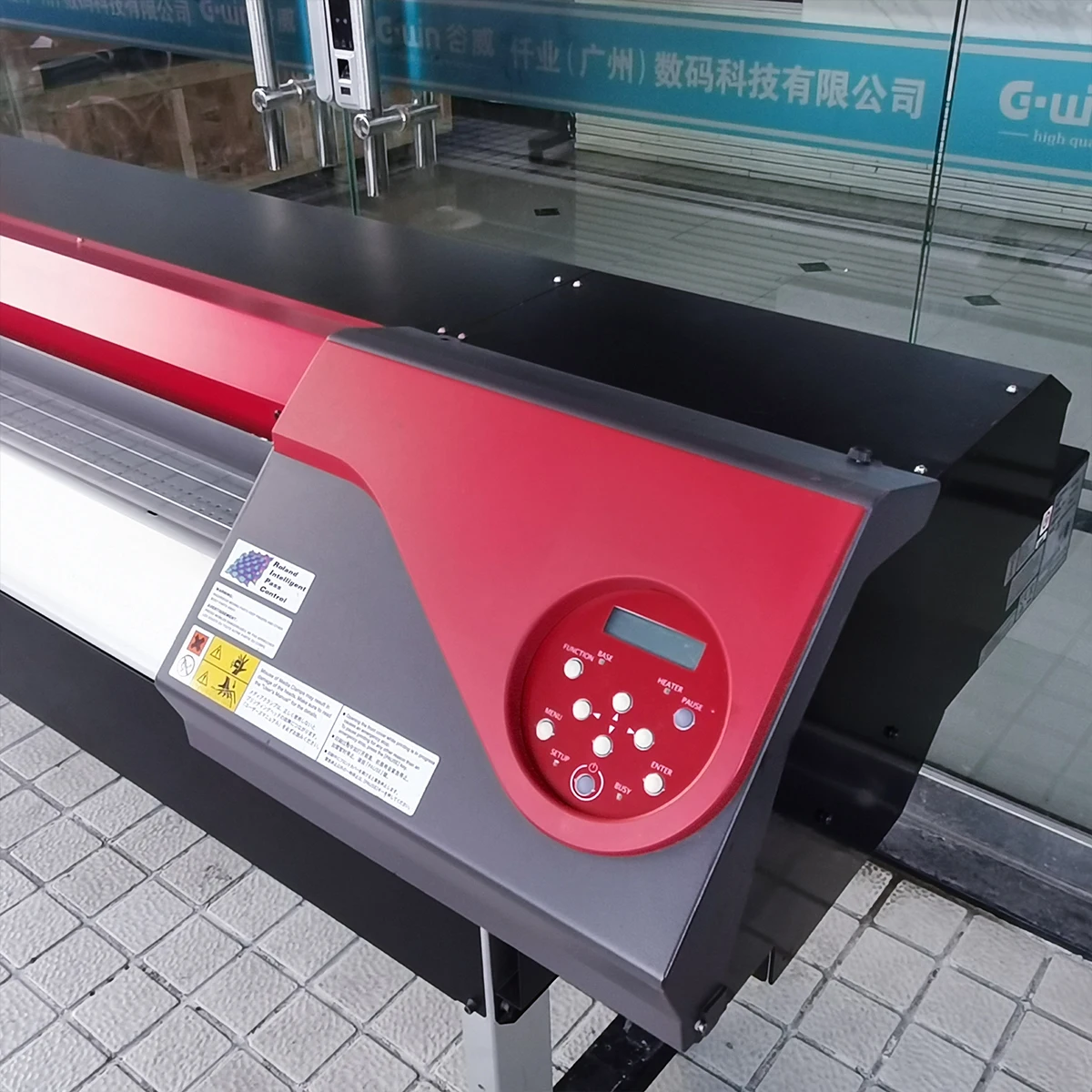 Second Hand Roland Printer 4 feet size Used RF640 eco solvent printing machine for advertisement working shops