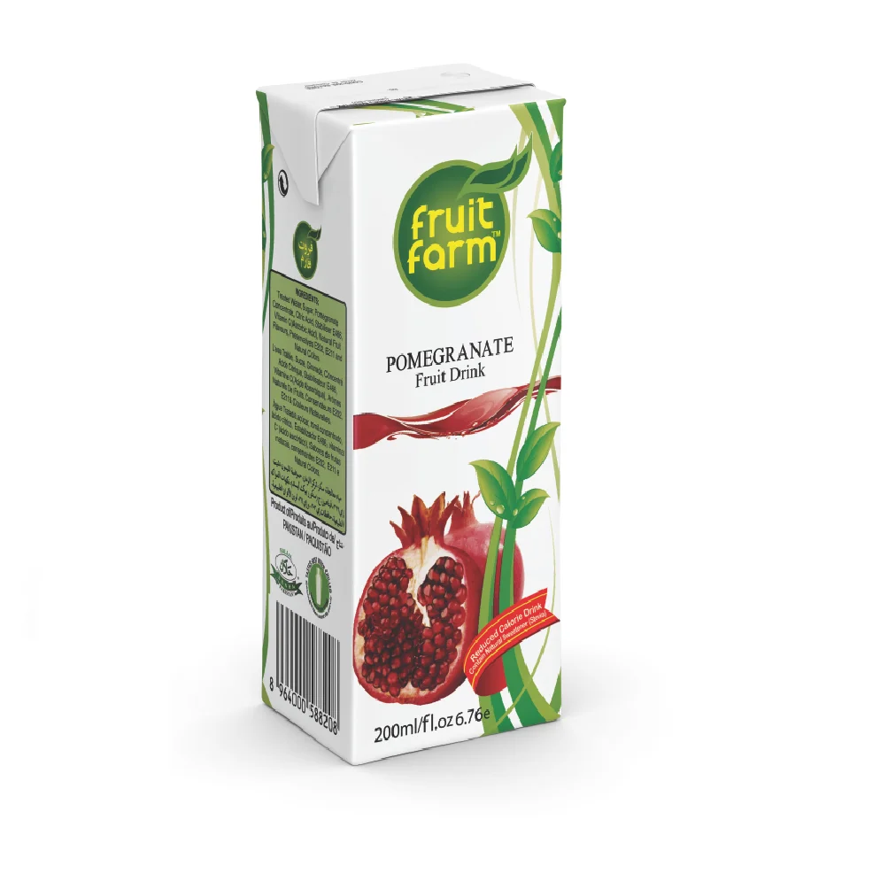 
Напиток из фруктов граната с настоящей целлюлозой 24x200 мл 