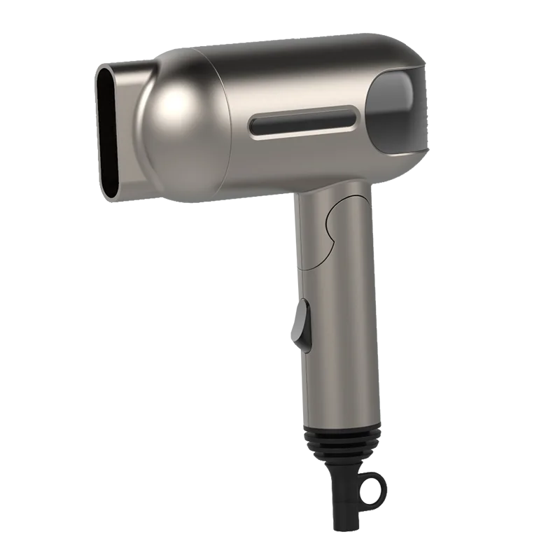 Profession 1000 Watt Travel Use Mini Compact Size Household Professional Strong Wind Negative Hair Dryer With Foldable Handle