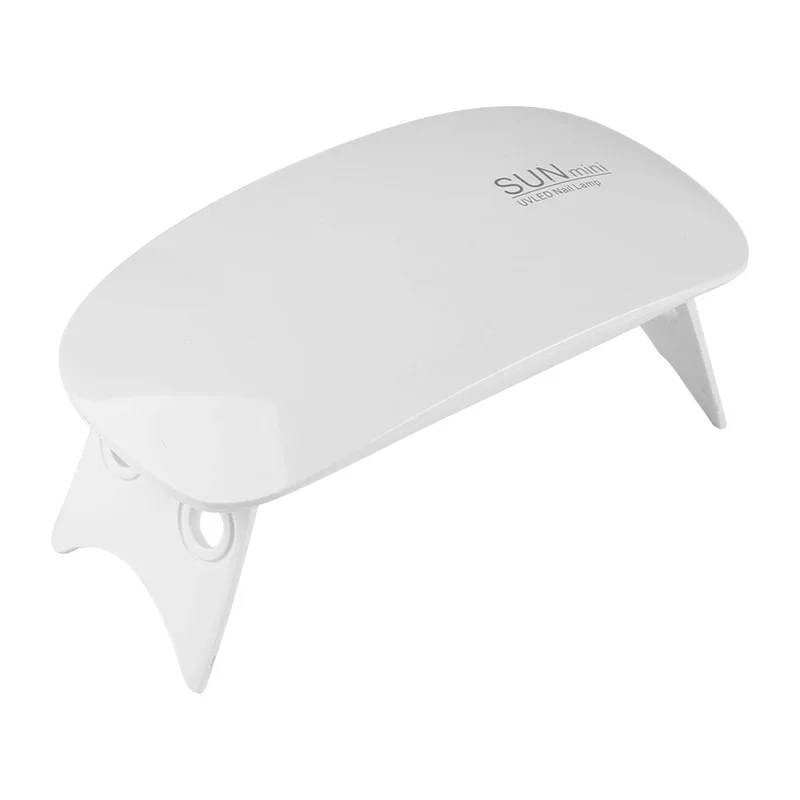 BLUEQUE sun mini 6w UV LED Lamp Nail Dryer Portable USB Cable sun mini  UV nail lamp for gel polish