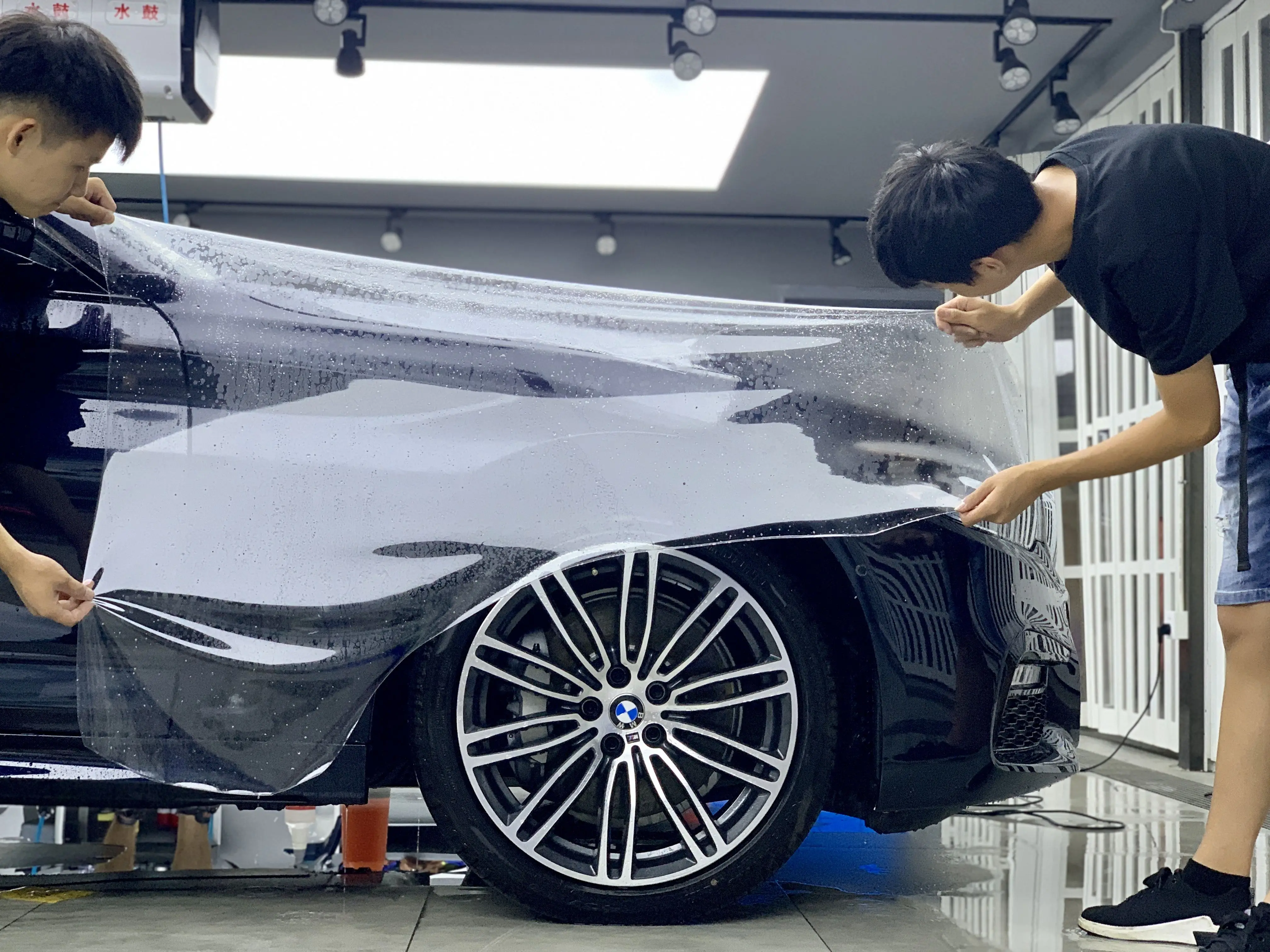 Прозрачные автомобильные наклейки ТПУ нанопокрытие Ppf-пленка Глянцевая Автомобильная Пленка защитная пленка для автомобилей 152x15 м