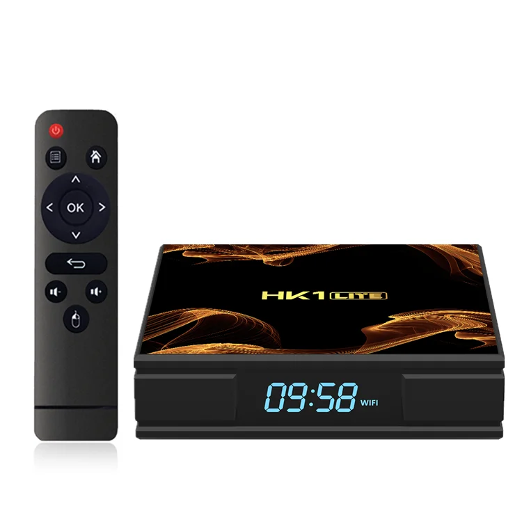 HK1 Smart TV BOX Android 9.0 TV Box HK1 LITE 4K Media Player RK3228A Quad Core 2.4G Wifi 2GB RAM 16GB Set Top Box HK1 LITE