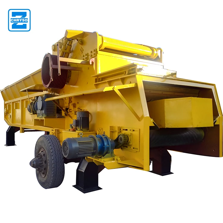 Дизельный дереводробилка, древесные отходы Солома Дробилка с пункта розничного сбыта