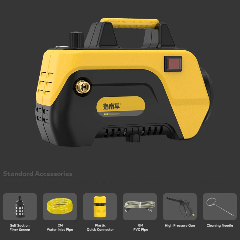 New Electric High Pressure Washer Household Cleaner 1800W Car Washer Pump High Pressure Cleaner