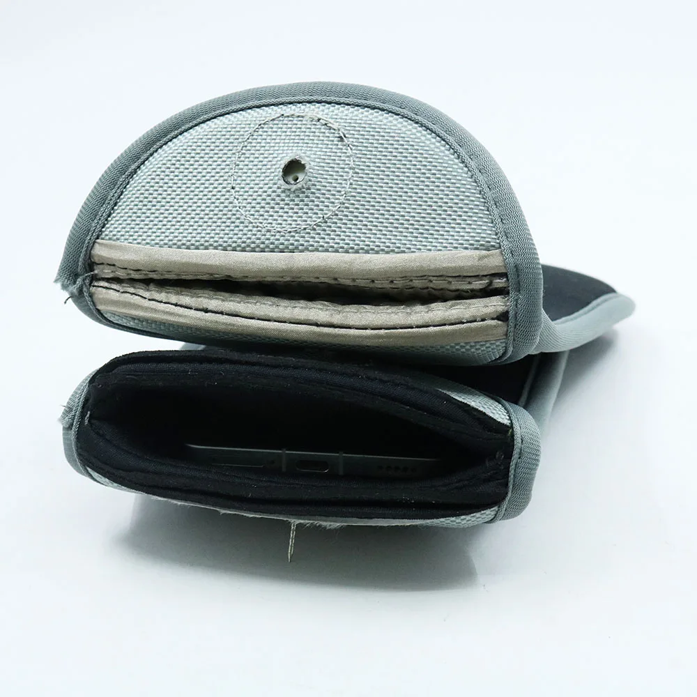 Custom Logo Neoprene Student phone  sleeve with lock concert signal blocking phone case neoprene mobile  phone case with lock