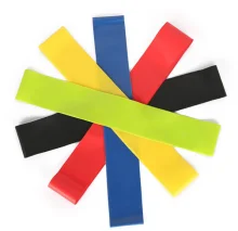 Latex Resistance Loop Bands Portable Custom Popular Hip Exercise Elastic Resistance Yoga Bands