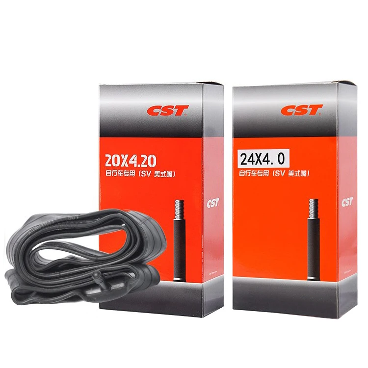 Wholesale C S T Fat Bike inner Tube   Wide Snow Bike   E-bike inner tube 20x4.0 20x4.2 24x4.0 26x4.0