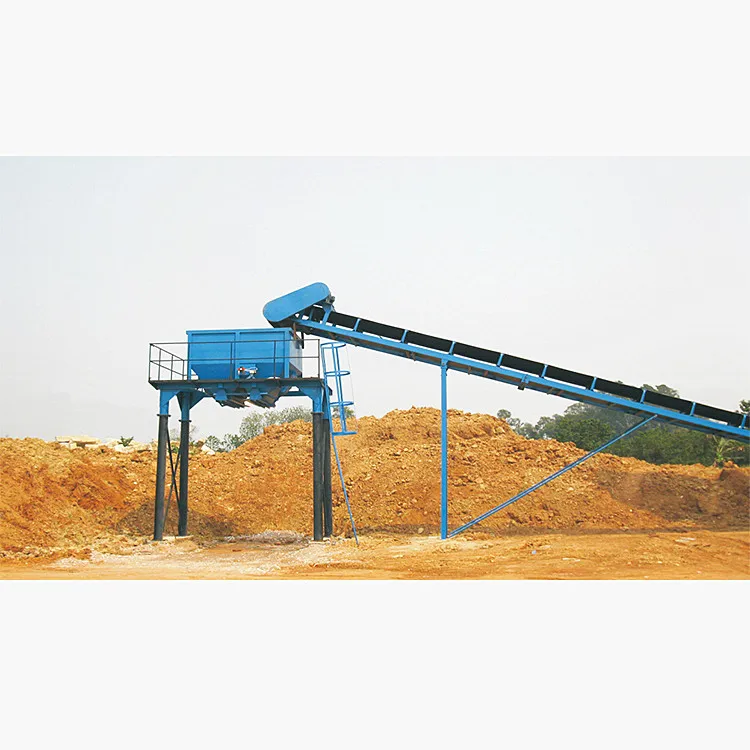 gravel mixing productivity 500t/h integrated WCB500t stable soil cement mixing plant