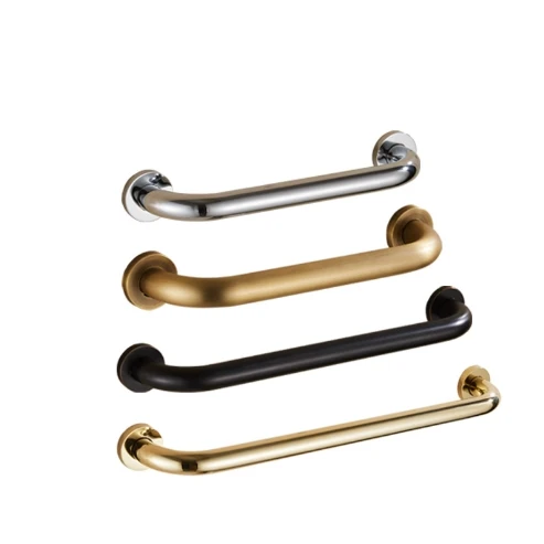 30cm brass bathtub handrails for pregnant women and children, safety handrails for hotel bathroom walls, anti slip handles