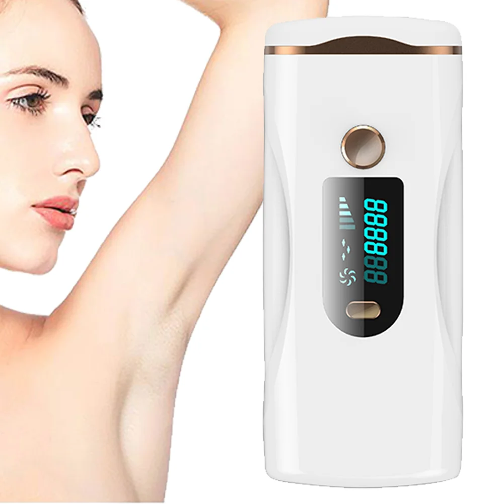 2022 Rechargeable Permanent Laser Hair Removal Ipl Photonic Pulse Depilator Home Facial Body Mini Women Epilator Hair Removal