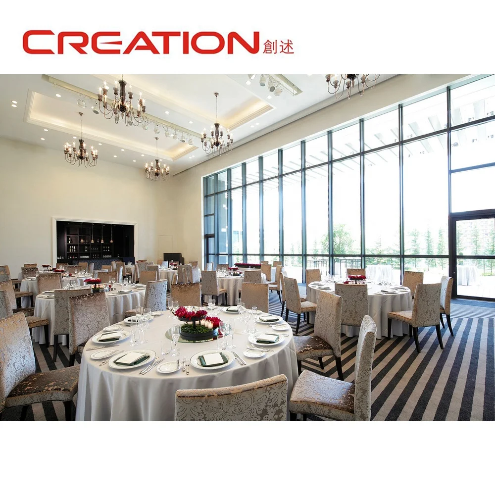 New design modern hot selling customized hotel dining table set