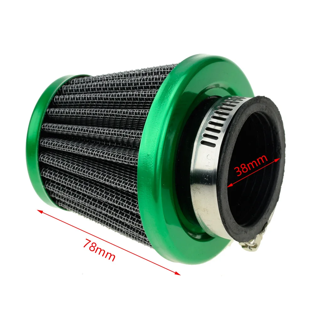 Color ATV off-road motorcycle modified Air Cleaner mushroom head iron mesh 35/38MM air filter