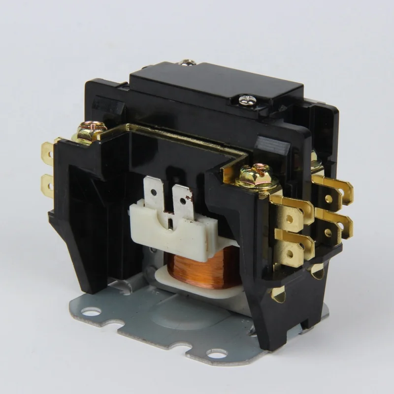 Air Conditioning Contactor 30A 40A Contactor Single-phase 240v OEM 2 Pole Ac Contactor 1P 2P 3P 4P Motor 220 V Relay 220v Ac